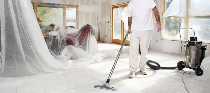 Nettoyage après travaux